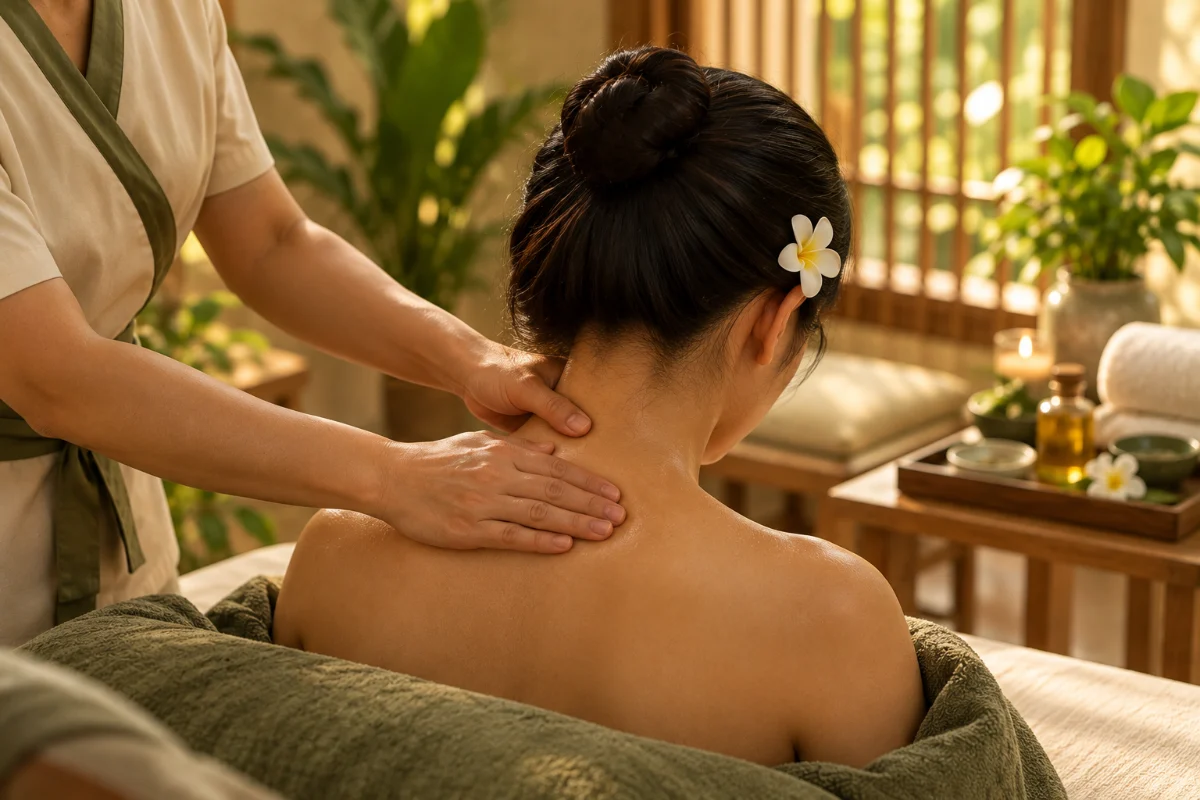 Massage cổ vai gáy – An Nhiên