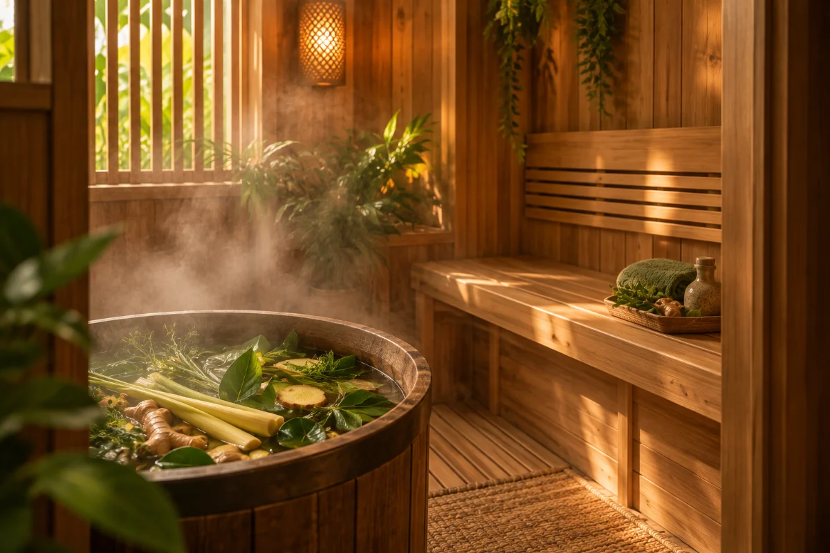 Phòng xông hơi thảo dược – An Nhiên